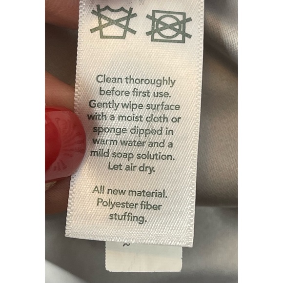 Carter’s Elephant Baby Lovey Fleece Plush Soft Satin Gray Security Toy Plushy - Picture 6 of 6